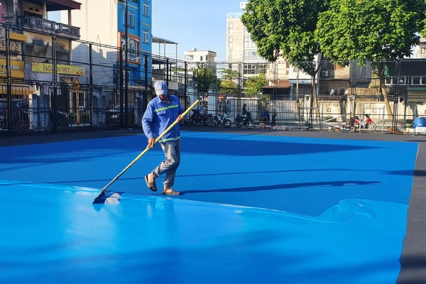 Thi công sân tennis